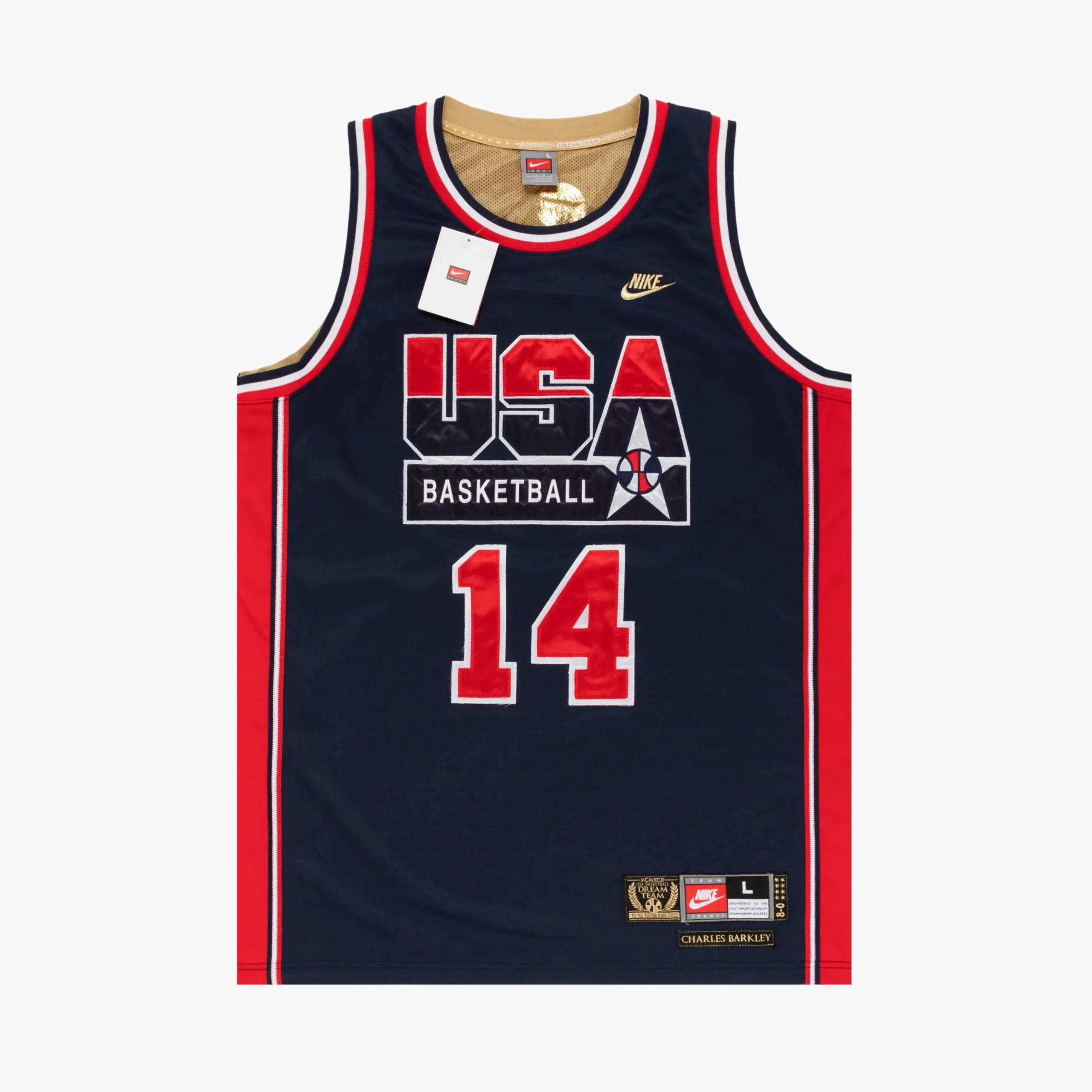 Vintage Nike Charles Barkley Olympics Jersey
