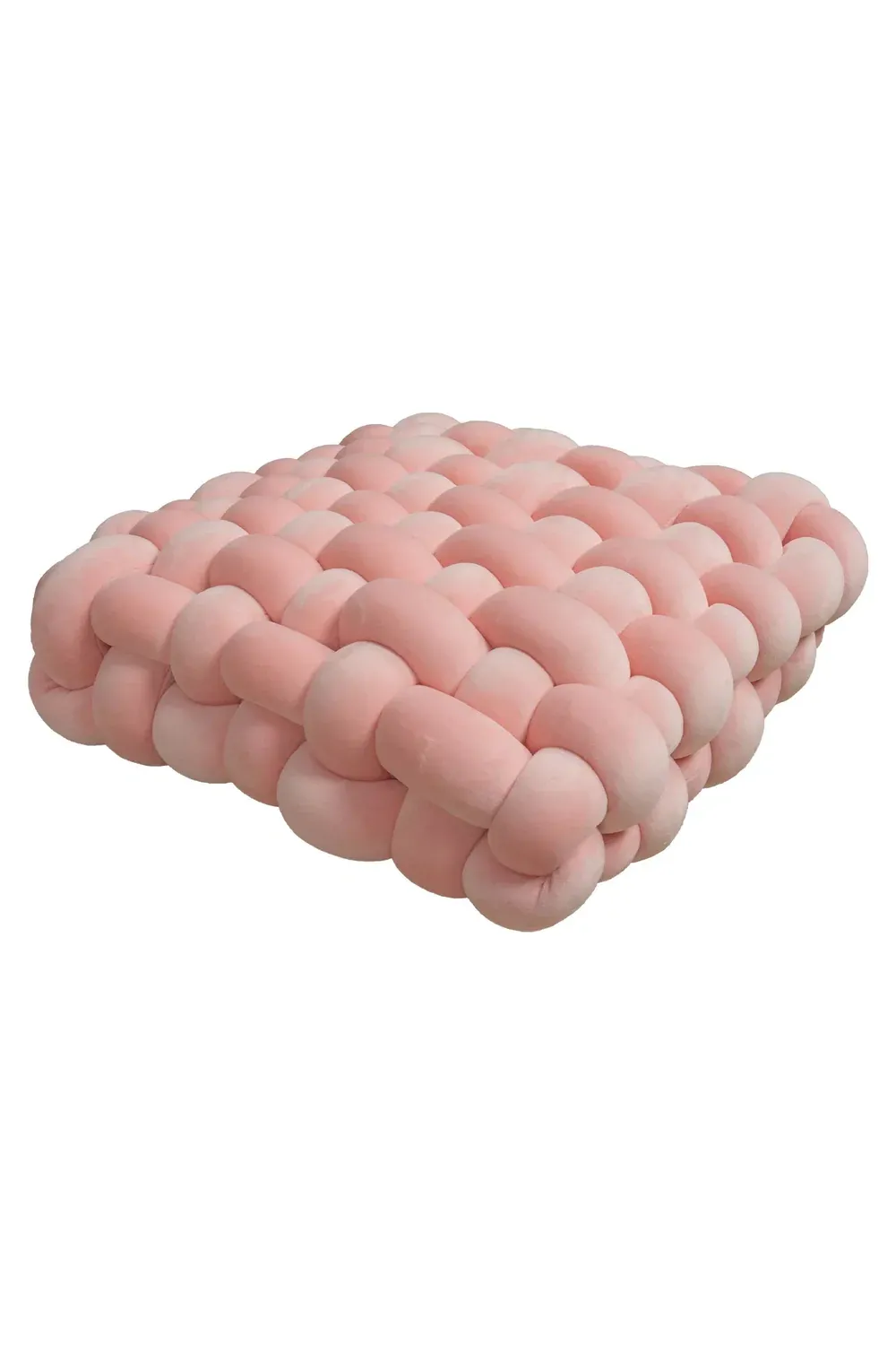 Velvet Knot Cloud Backrest Pillow Set - Image 8