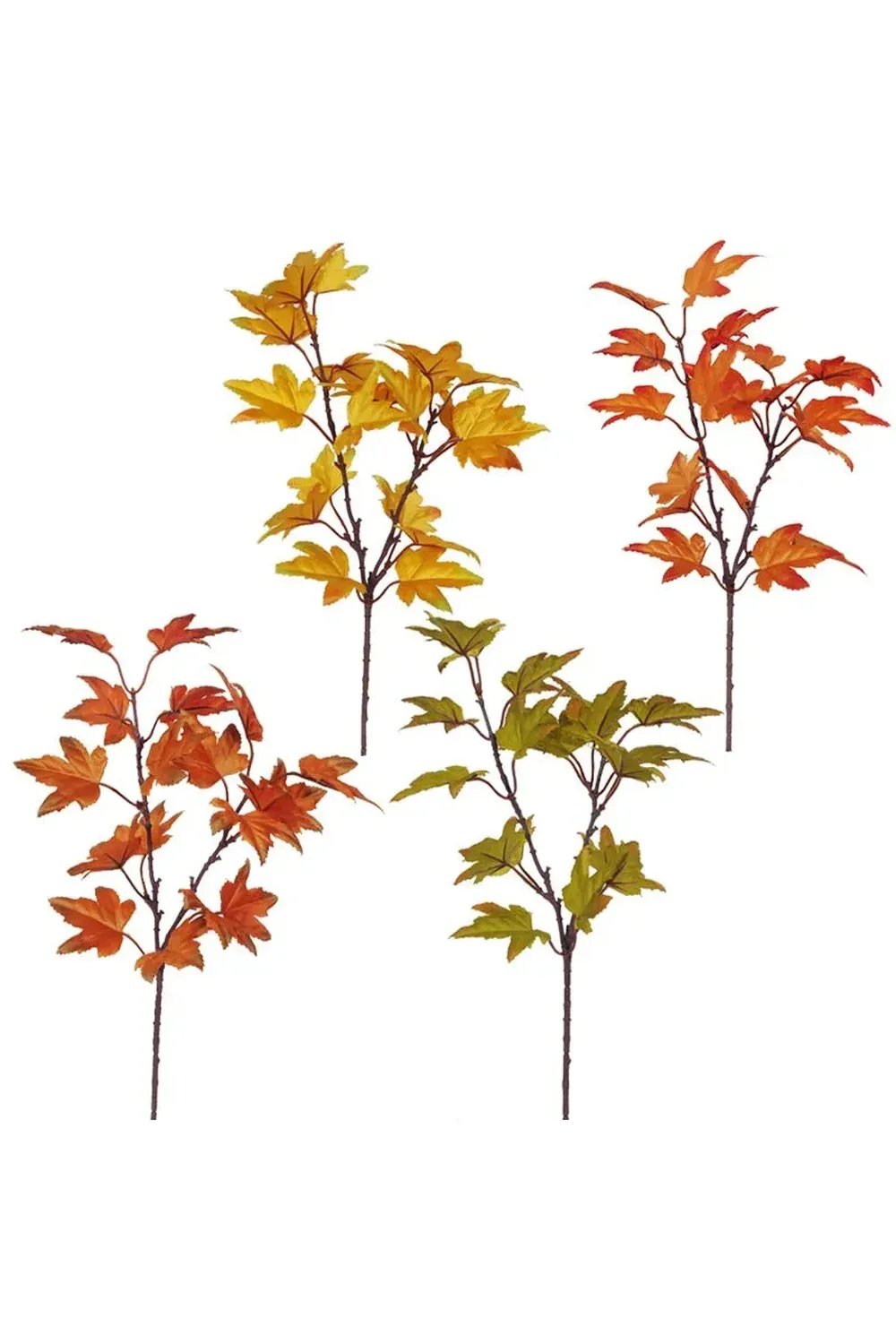 Autumn Maple Leaf Artificial Flora - Image 2